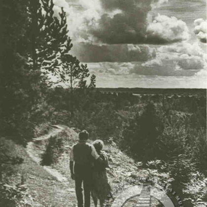 Skats no Ķentes kalna. 20. gadsimta 30. gadi
