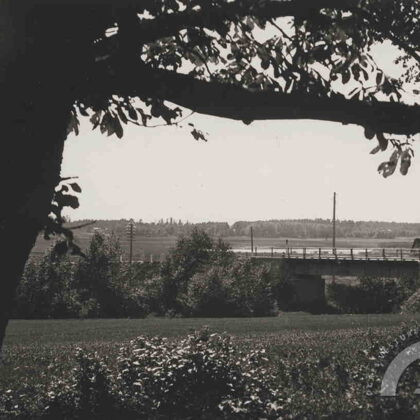 Vecās šosejas tilts pār Urgu, tagad Nogāzes iela, 20. gs. 30. gadi