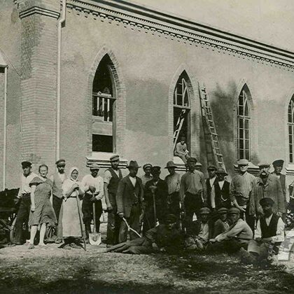 Ogres luterāņu baznīcas celtniecība, 1930. gads