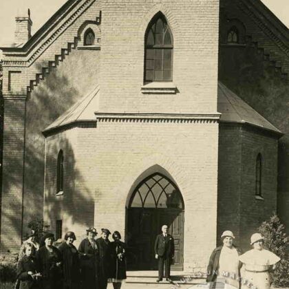 Ogres luterāņu baznīca. 1937. g.